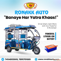 Battery Rickshaw Manufacturer In Punjab