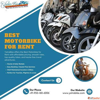 Affordable Bike Rental in Vrindavan