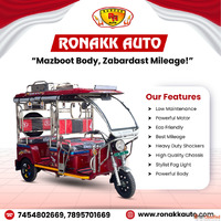 Battery Operated Auto Rickshaw Manufacturer In Punjab