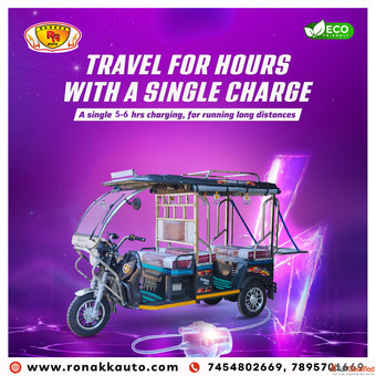 Electric Rickshaw Three Wheeler