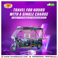 Electric Rickshaw Three Wheeler