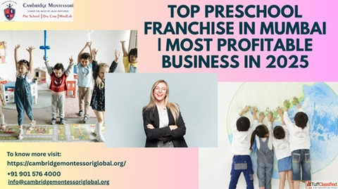 Top Preschool Franchise in Mumbai Most Profitable Business in 2025