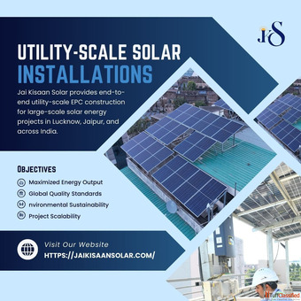 Driving Clean Energy Growth with Utility-Scale and Rooftop Solar in Lucknow