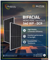 High-Efficiency 540WP Bifacial Mono PERC Solar Panels - DCR ...