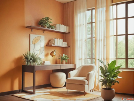 Best Orange Grove Shades for Home Offices - Indicus Paints