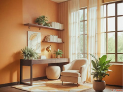 Best Orange Grove Shades for Home Offices - Indicus Paints
