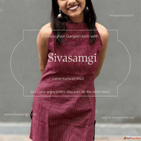 Buy Halter Neck kurtis for Ganesh Chaturthi