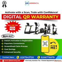 QR Warranty Management for Fitness Equipment Stores Features...