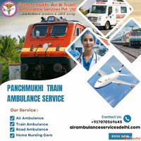 Panchmukhi Train Ambulance in Patna- Available 24X7 for easy...