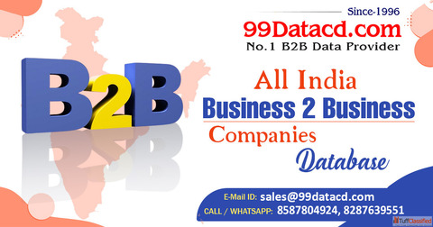 No.1 B2B Database Provider in India - 99Datacd