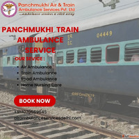 Panchmukhi ICU Train Ambulance Guwahati to Chennai- Comforta...