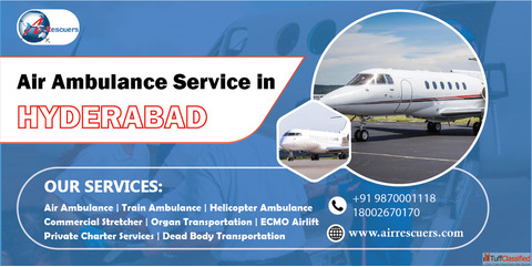 Hyderabad Air Ambulance Services - Fast Response Expert Care