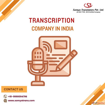 Hire Best Transcription Company in India - for 100 Accurate Results