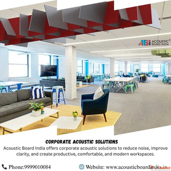 Corporate Acoustic Solutions Optimize Workspaces for Productivity