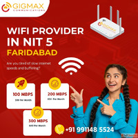 Internet Service in NIT 5 Faridabad - Gigmax