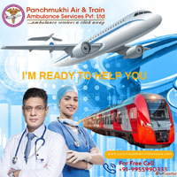 Book the Most Reliable Panchmukhi Train Ambulance Service in...