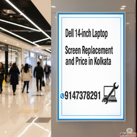 Dell 14-inch Laptop Screen Replacement and Price in Kolkata