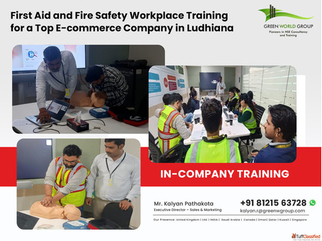 First Aid and Fire Safety Workplace Training in Ludhiana