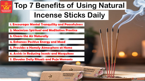 Top 7 Benefits of Using Natural Incense Sticks Daily
