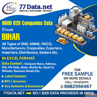77 Data Download the Verified List of Companies in Bihar
