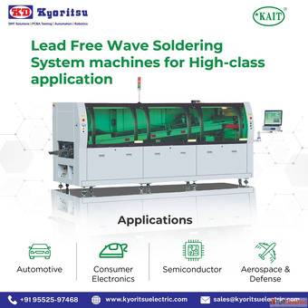 Best Wave Soldering Equipment Suppliers in India for Industries