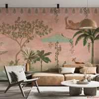 Elegant Wall Wallpaper and Creative Mural Wallpaper