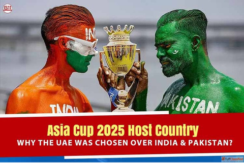 Asia Cup 2025 Cricket Why UAE Hosts Over India Pakistan