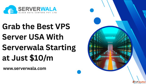 Grab the Best VPS Server USA With Serverwala Starting at Just 10m