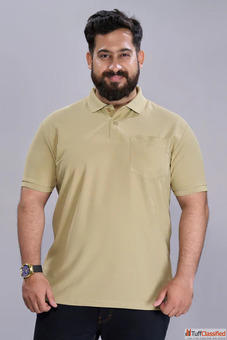 Smart Tech Polo Plus Size Comfortable Stylish Designed for All-Day Wear