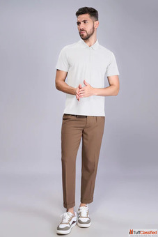 Stitchless Zip Polo T-Shirt Sleek Modern Design with Ultimate Comfort