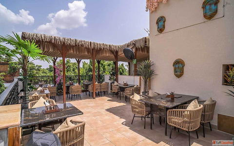 Open Terrace Restaurant in Delhi with City Views The Village Rooftop