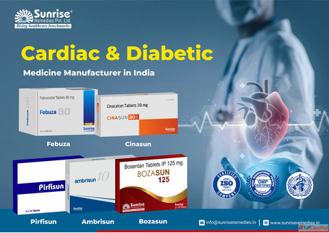 Diabetic Cardiac Tablet Manufacturer Company in India Sunrise Remedies Pvt. Ltd.