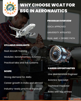 BSc in Aeronautics at WCAT Program Overview Career Scope