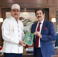 Gen. Ajay Kumar Singh Visits Marwah Studios Presents His Boo...