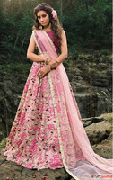 Elegant Floral Lehenga Choli Collection for Navratri Celebra...