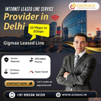 Reliable Leased Line Service Provider in Delhi Gigmax