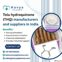 Tolu hydroquinone THQ manufacturers and suppliers in India