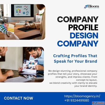 company profile design in india