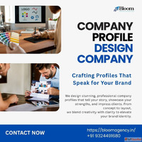 company profile design in india