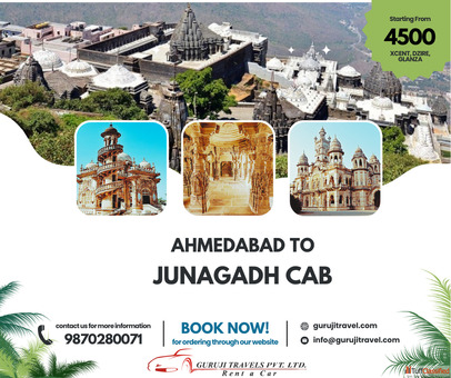 Ahmedabad to Junagadh Taxi