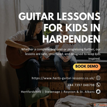 Beginner-Friendly Guitar Lessons for Kids in Harpenden