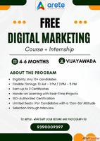 Free Digital Marketing Course with Internship in Vijayawada