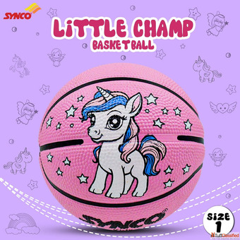 Synco Little Champ Basketball Size-1 Pink