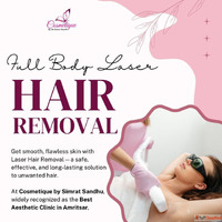 Best Full Body Laser Hair Removal in Amritsar Clinic.