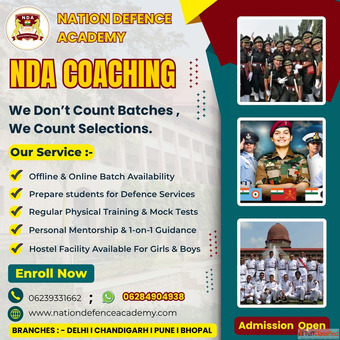Best Academy for NDA in Delhi