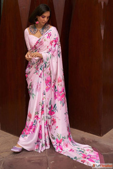 Satin Sarees Online Shopping - Smooth and Elegant Drapes