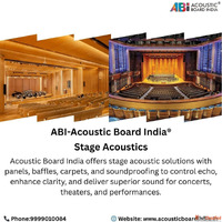 Stage Acoustic Solutions Enhance Performance Sound Quality