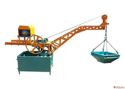 Monkey Lift Mini Crane Manufacturer in India for Constructio...