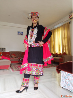 Stunning Himachali Knitted Winter Dress