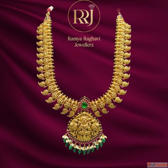 Bridal Gold Diamond Jewellery - Ramya Raghavi Jewellers Hyderabad